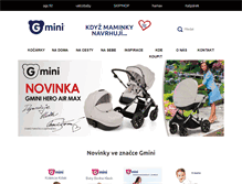 Tablet Screenshot of g-mini.cz